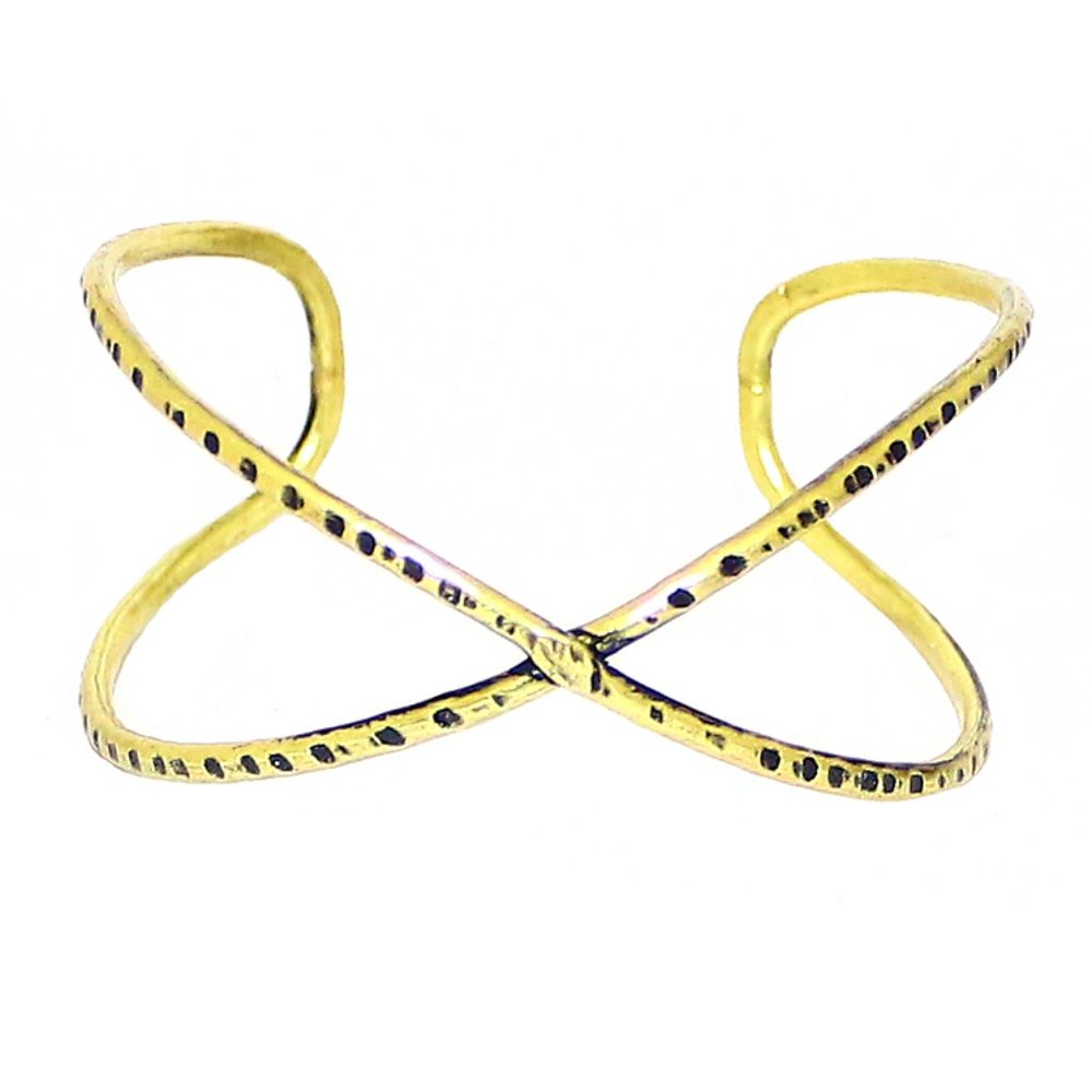 Brass Twist Cuff
